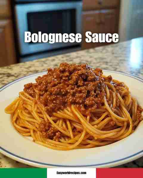 Bolognese Sauce 🍝🍅 Slow-cooked meat sauce with tomato, wine & herbs – hearty & flavorful! 🍷 👉 St...