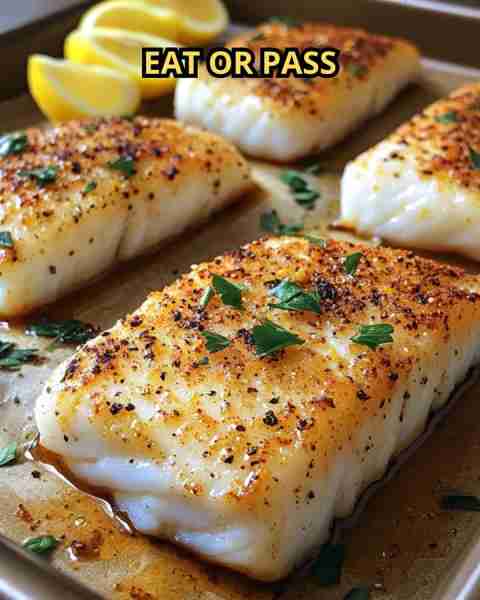 Lemon Pepper Baked Cod Ingredients: 4 cod fillets or cod loins (about 8 ounces each) 1 ½ tablespoons...