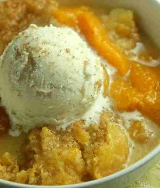 Incredible Peach Cobbler! 🍑🍑 A Deeply Flavorful Heavenly Dessert! RECIPE BELOW!