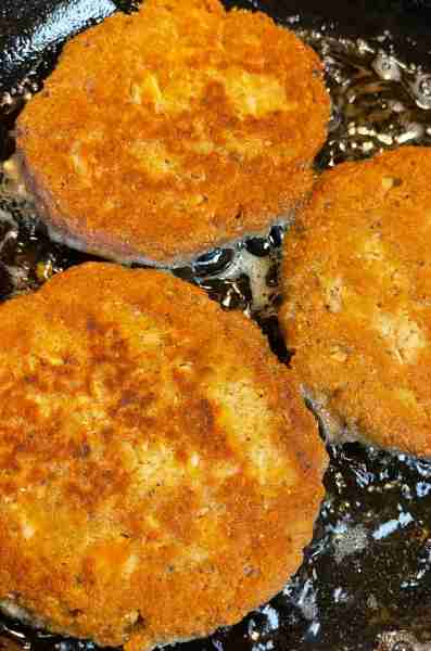 Growing up my mother made wonderful salmon patties and always served them with fried potatoes and cr...