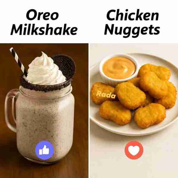🥤🍪 Oreo Milkshake An Oreo milkshake is a creamy, indulgent drink made by blending crushed Oreo coo...