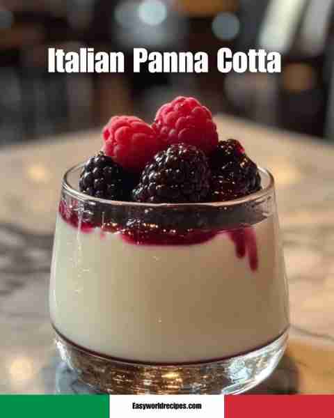 ITALIAN PANNA COTTA – light & dreamy! 👉 Full recipe in comments!