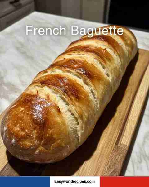 French Baguette — Try this iconic recipe today 👇