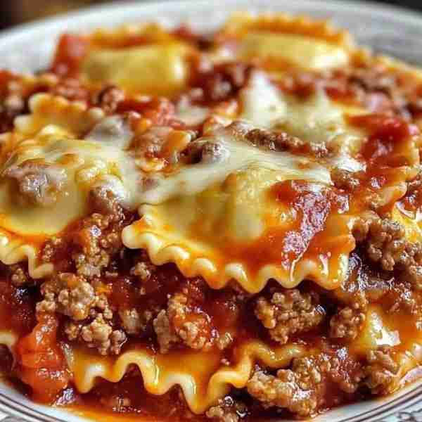 Easy Crockpot Ravioli Lasagna Ingredients 1 bag frozen cheese ravioli 1/2 cup Parmesan cheese, shre...