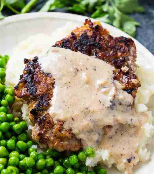 Skinny Chicken Fried Steak is a delicious comfort food meal that you don’t have to feel guilty about...
