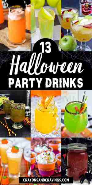 13 Fun & Festive Halloween Party Drinks 🎃 🕷️👻 RECIPES 👇👇👇