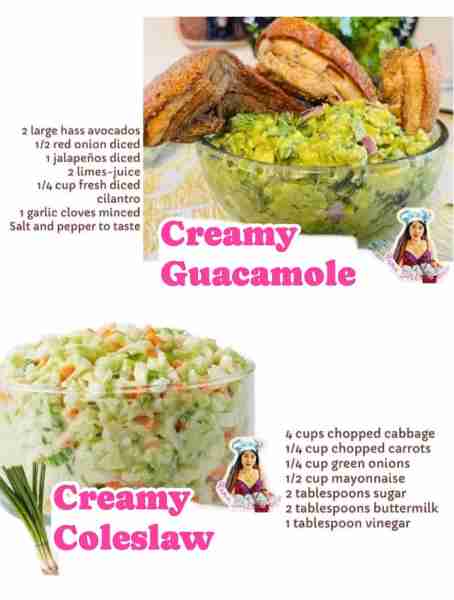 Coleslaw versus Guacamole 1. Easy COLESLAW recipe It’s creamy and tangy. Just the way I love it. F...