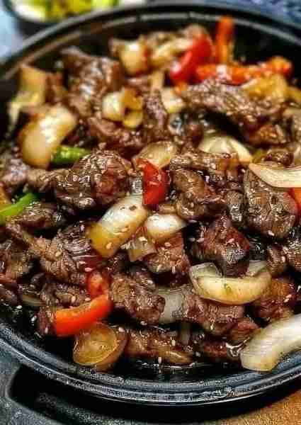 I will probably stop posting if there is no interaction on this post Sizzling Chinese Pepper Steak w...