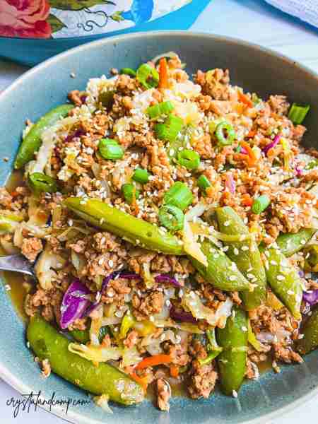 ⭐ EGG ROLL IN A BOWL So Delicious and easy in the Instant Pot! RECIPE IN THE COMMENTS