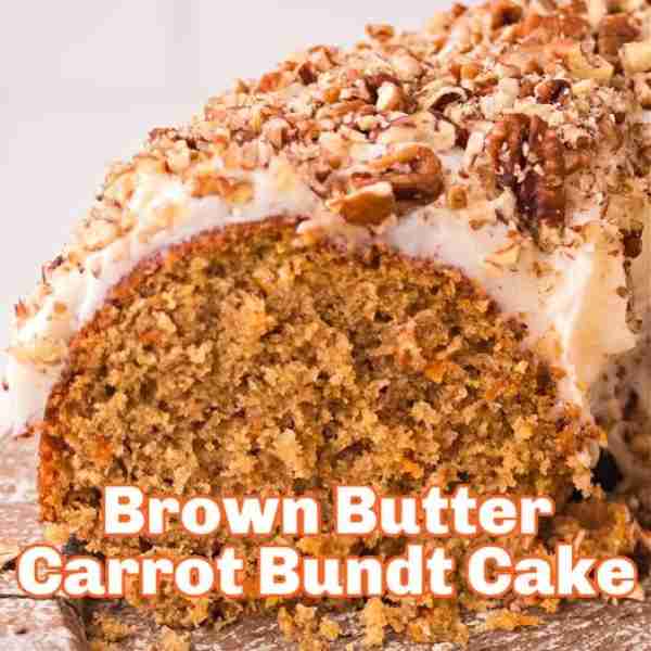 🥕🧈 Recipe: https://noblepig.com/brown-butter-carrot-bundt-cake/ My brown butter carrot bundt cake...