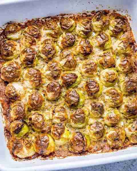 Parmesan-Crusted Brussel Sprouts If you’re looking for a bit fancier preparation for your Brussels...