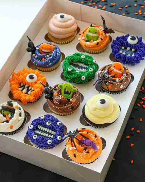 Halloween cupcakes 🧁 👻