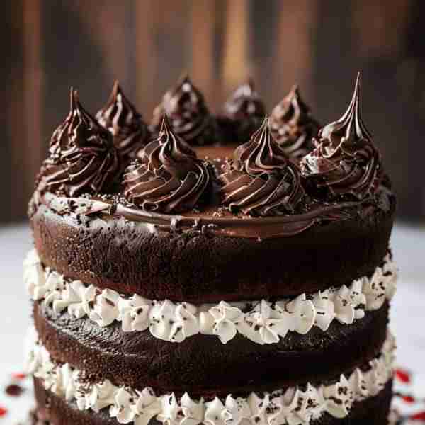 🍫 Chocolate Caramel Cake 🍮 Ingredients: 2 cups flour 🌾 1/2 cup cocoa powder 🍫 1 cup sugar 🍚 1/2...