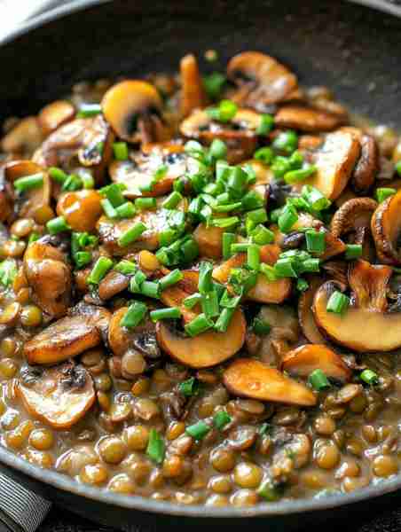 Craving a cozy meal? This Lentil Mushroom Stroganoff is a hearty vegetarian delight that promises to...