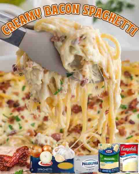 CREAMY BACON PASTA! Recipe: https://princesspinkygirl.com/creamy-bacon-pasta/ Creamy Bacon Pasta is...