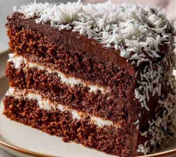 🍫🥥 Rich & Moist Chocolate Coconut Layer Cake Tropical chocolate indulgence in every bite! 📝 Descr...
