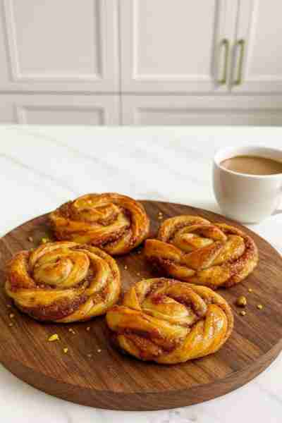 Baklava Twists — two ways. Crispy, nutty, and soaked in honey syrup… make them the modern way with p...