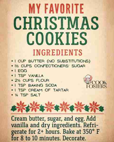 When my kids were little, we’d spend hours decorating these Christmas Cookies— half the icing ended...