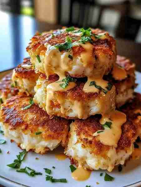 Cheddar Bay Crab Cakes with Lemon Butter Drizzle Ingredients For the Crab Cakes: 1 lb lump crab me...