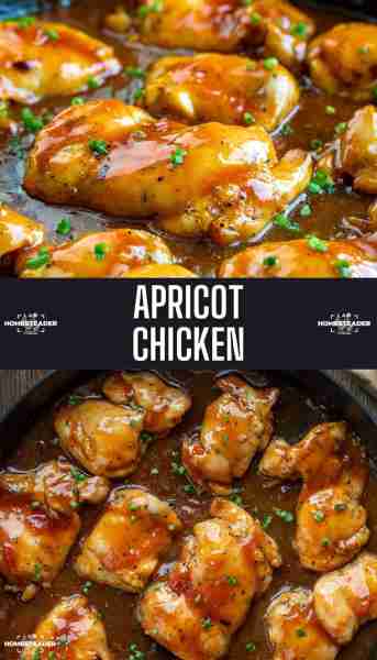 Classic Apricot Chicken is always a family favorite!