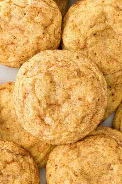 Irresistible pumpkin snickerdoodles are classic snickerdoodle cookies with a cozy fall twist!