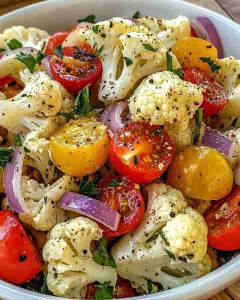 🥗 Vegan Cauliflower Salad