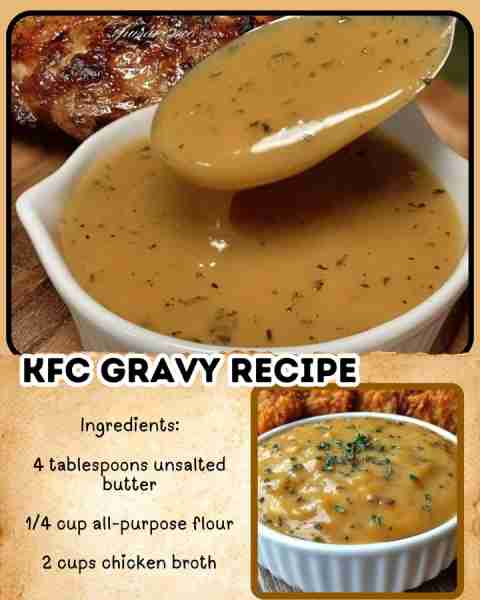 “When I told my sister I made KFC-style gravy at home she laughed… until she tasted it. Then she ask...
