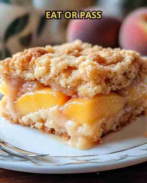 Southern Peach Crumb Cake Ingredients: Cake Batter: 🧈 ½ cup unsalted butter, softened 🍬 1 cup gran...
