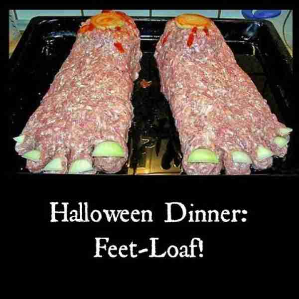 Not sure I could eat this but pretty funny for Halloween! 👣 Find this and 50 more of the Best Hallo...