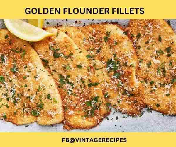 This recipe calls for flounder, but you may use any white fish. Halibut, orange roughie, cod, haddoc...