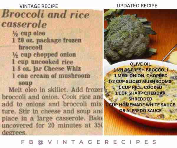 So many vintage recipes have good bones, don't turn them away because of the popular use of processe...