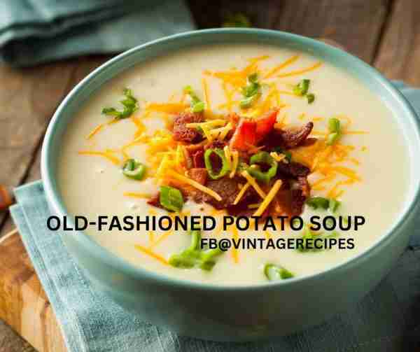 Old Fashioned Potato Soup #fallmeals 1/4 cup butter 1 large onion, chopped 6 potatoes, peeled and d...