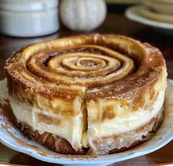 Cinnamon Roll Honeybun Cheesecake Ingredients: 1 ½ cups graham cracker crumbs 1/3 cup melted butter...