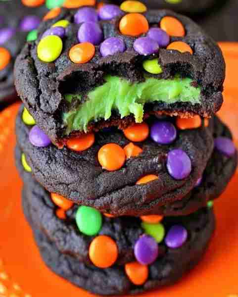 Hocus Pocus Halloween Cookies Ingredients: 1 ½ cups all-purpose flour ½ cup unsweetened cocoa powder...