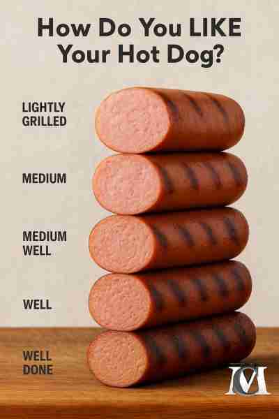 Lightly Grilled 🌭 Soft and juicy with just a touch of char — lightly grilled hot dogs are all about...