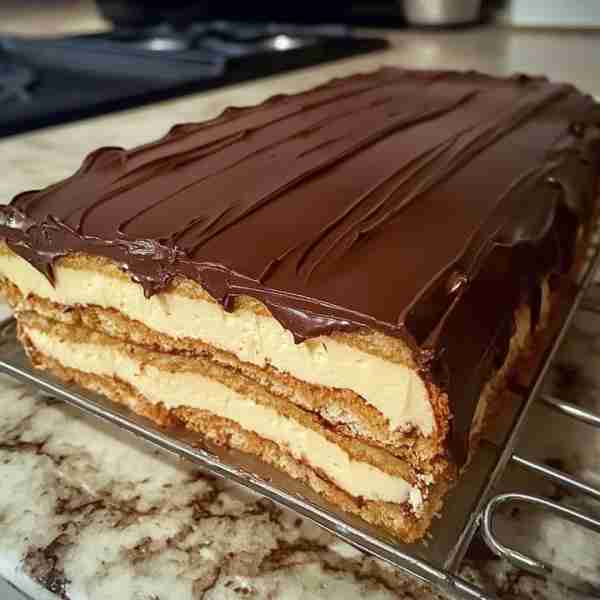 Eclair Cake Ingredients: 8 oz Vanilla pudding mix 8 oz of Cool Whip 3 C Milk 16 oz Chocolate Frostin...