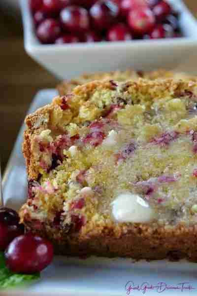 Cranberry Orange Pecan Loaf! 🧡🍂 Loaded with cranberries and pecans, this is one delicious Fall des...
