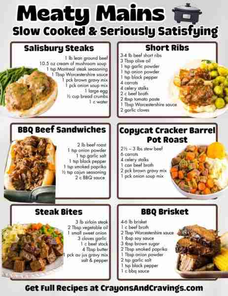 These hearty meals are perfect for Sunday dinner or anytime you want a cozy, filling meal without th...