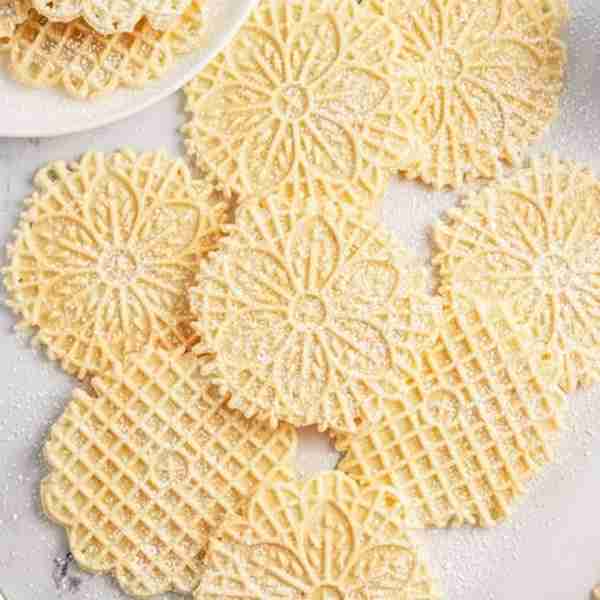 Incredible Pizzelles! 💛 Light, Sweet, & Have that Classic Crunch. Looking for the top pizzelle reci...