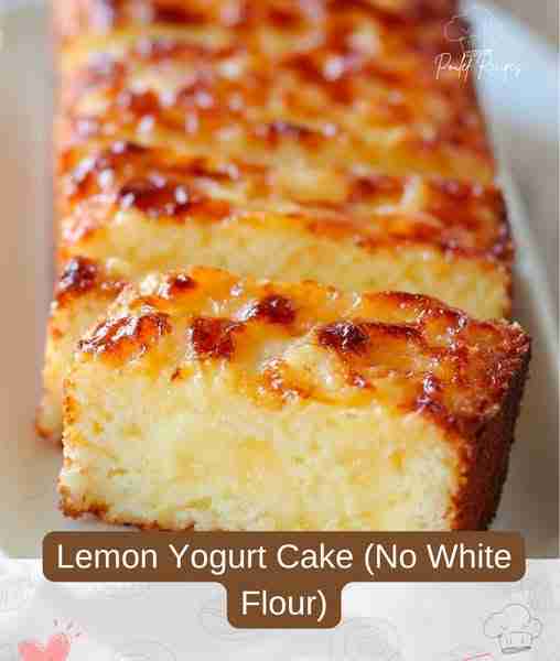 Lemon Yogurt Cake No White Flour Ingredients: 1. 1 1/2 cups almond flour 2. 1/2 cup plain Greek yogu...