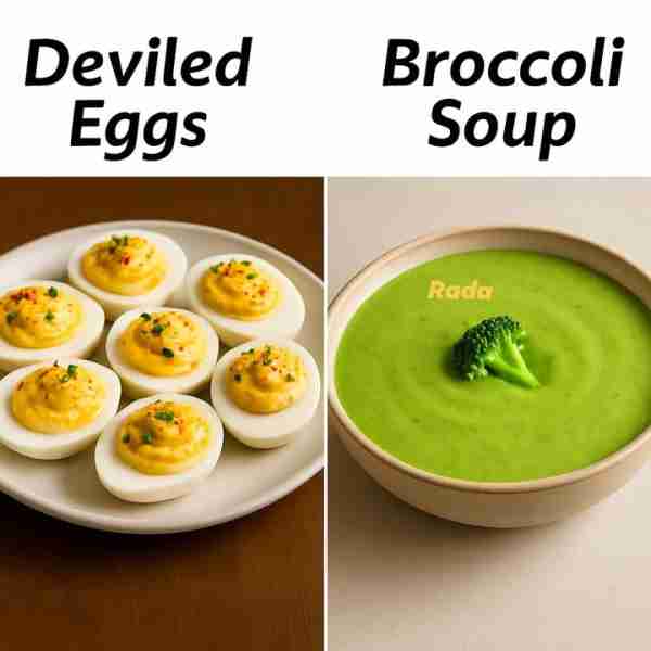 🥚✨ Deviled Eggs Deviled eggs are a classic appetizer made by halving hard-boiled eggs and filling...
