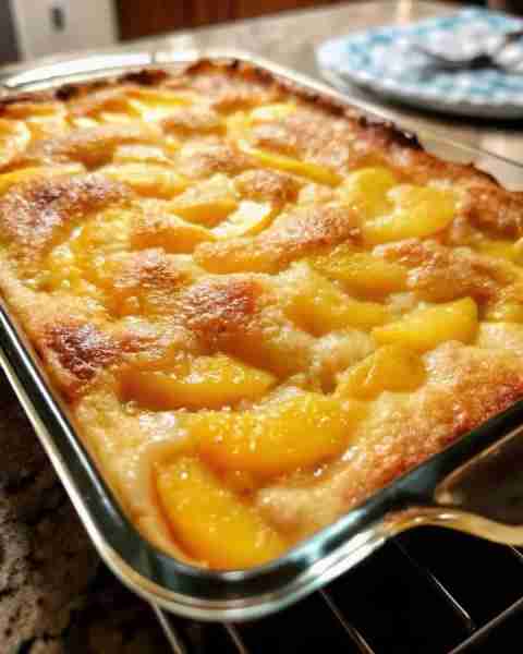Peach Dump Cake Ingredients: 1 teaspoon vanilla extract 1/2 teaspoon ground cinnamon 1/4 teaspoon g...