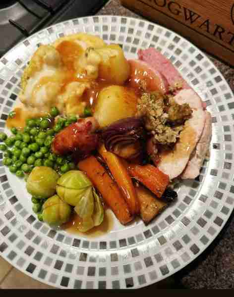 Roast Mondays! Turkey and gammon with pigs in blankets felt like Christmas all over again, Try and f...