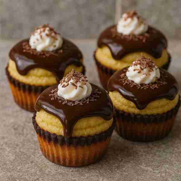 Boston Cream Pie Cupcakes Deesviral turns a timeless dessert into a fun, handheld version. With ligh...