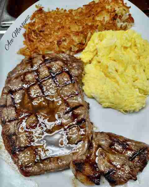Breakfast of champions.