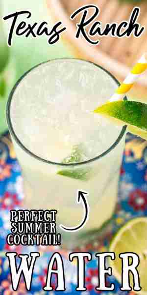🍹☀️ This Texas Ranch Water is perfect for sipping on hot summer days, this refreshing concoction is...