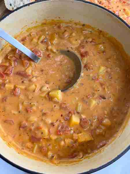 "My husband rarely likes soup, but THIS he ate bowl after bowl of! Definitely a keeper." Full recipe...