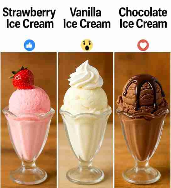 Strawberry Ice Cream is a fruity frozen dessert made with fresh strawberries or strawberry flavoring...