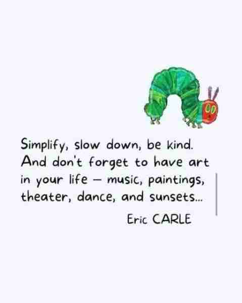 Happy Sunday! 🩷 Eric Carle was an American author and illustrator who created over 70 children's p...