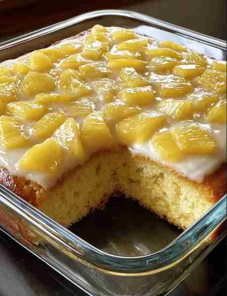 Juicy Pineapple Heaven Cake Ingredients: 1 cup unsalted butter, softened 1 cup granulated sugar 4...